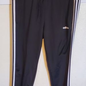 Adidas Womens Athletic 3 Strip Pants
